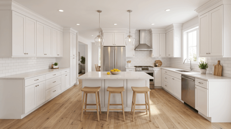 a freshly renovated, move-in-ready kitchen